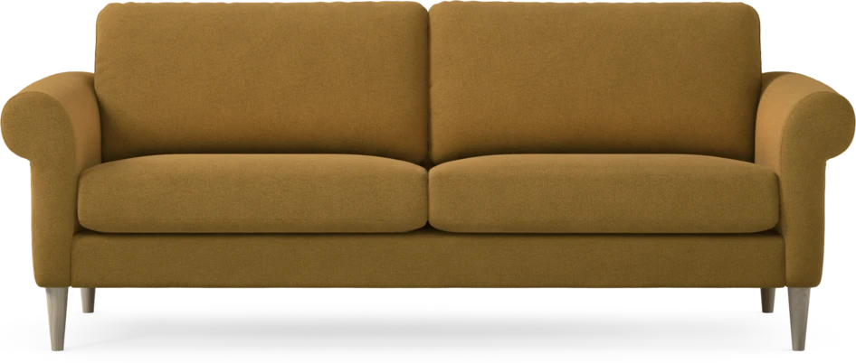 Bridge - 3-sits soffa - Gul