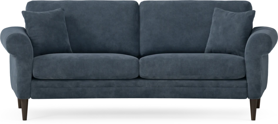 Eden - 2,5-sits soffa svängd - Blå
