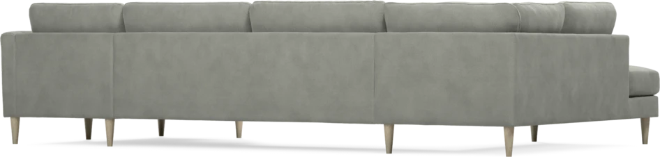 Bridge - 3-sits soffa med divan vänster och schäslong höger - Grå