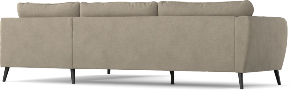 County - 2,5-sits soffa med divan höger - Beige