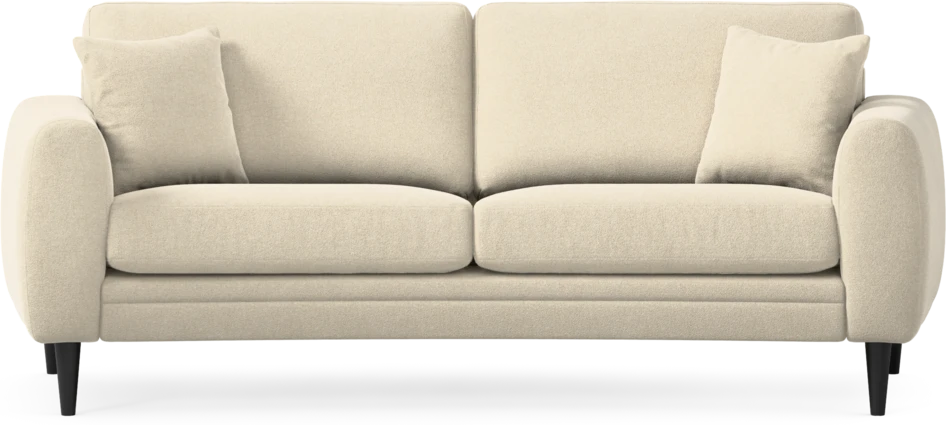 Eden - 2,5-sits soffa svängd - Beige