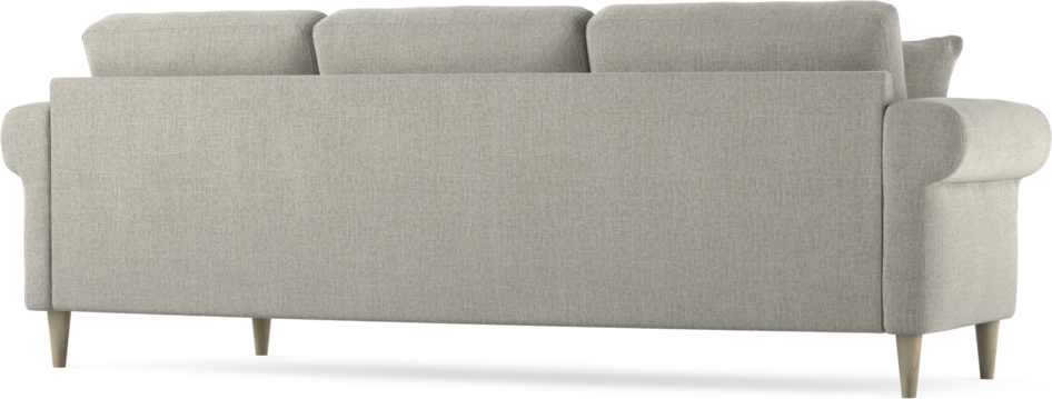 Eden - 3-sits soffa svängd - Grå