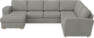 Friday - Hörnsoffa, 3+2-sits med schäslong vänster - Grå