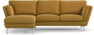 Madison Lux - 2-sits soffa med schäslong vänster - Gul
