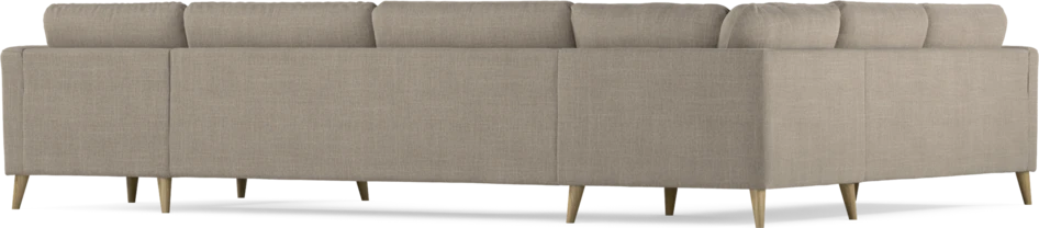 Bridge - Hörnsoffa, 2+3-sits med schäslong höger - Beige