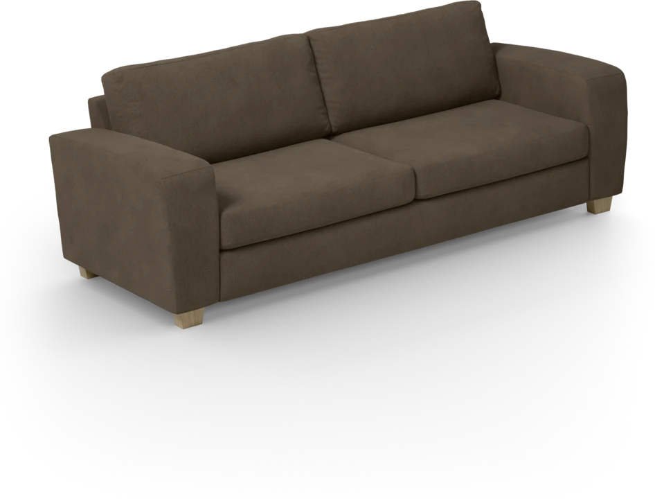 Friday - 3-sits soffa - Brun