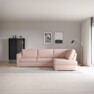 Friday - 2,5-sits soffa med divan höger - Rosa
