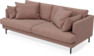 Harper - 3-sits soffa - Rosa