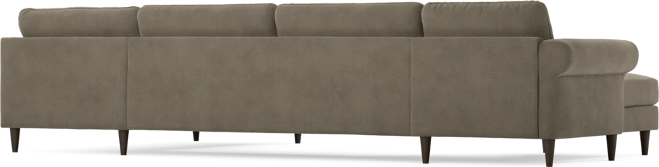 Bridge - 3-sits soffa med schäslong vänster och divan höger - Beige