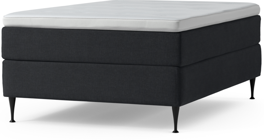 Delux Dream - Kontinentalsäng, enkelsäng 140 cm med bäddmadrass och sängben