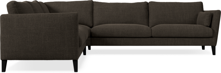 Winston - Hörnsoffa, 2+3-sits - Brun