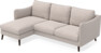 Madison Lux - 2-sits soffa med schäslong vänster - Beige