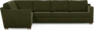 Friday - Hörnsoffa, 2+3-sits - Grön