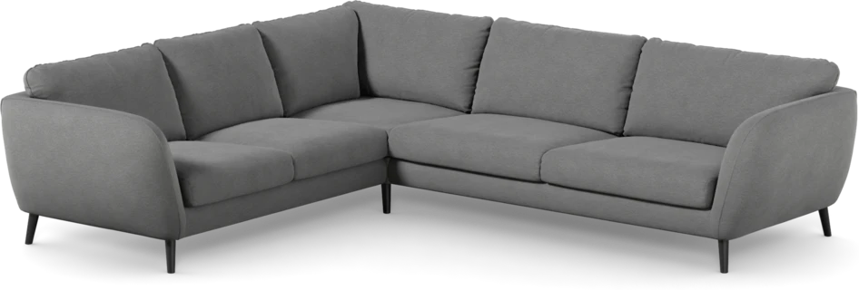 Madison Lux - Hörnsoffa 2+3-sits, hörn 1 - Grå