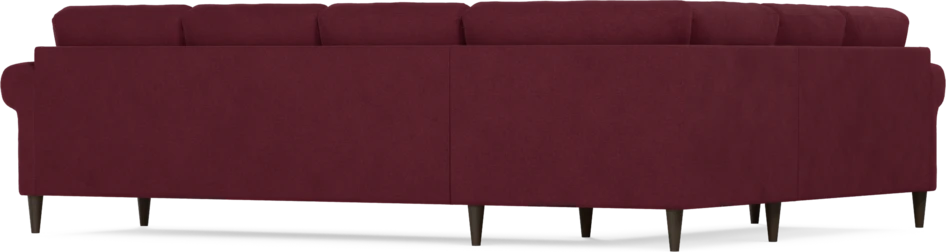 Eden - Hörnsoffa, 2+3-sits - Röd