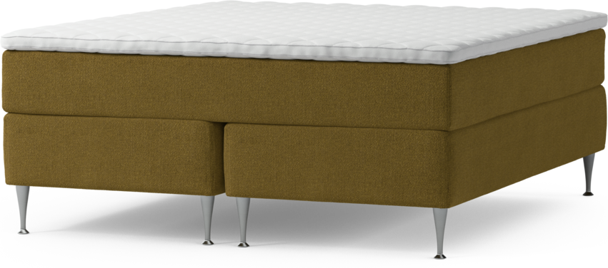 Delux Dream - Kontinentalsäng, dubbelsäng med bäddmadrass och sängben