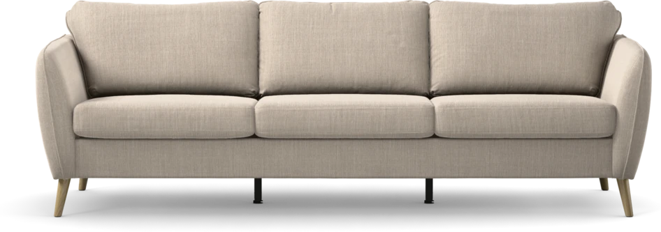 County - 3-sits soffa - Beige