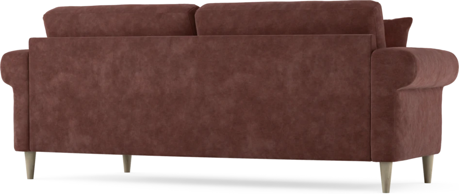 Eden - 2,5-sits soffa svängd - Röd