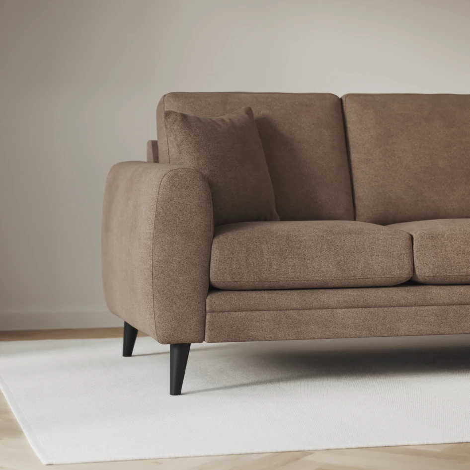 Eden - 2,5-sits soffa - Brun