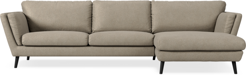 Madison - 3-sits soffa med schäslong höger - Beige
