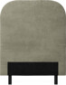 Delux Rundad - Sänggavel, 90-210 cm - Beige
