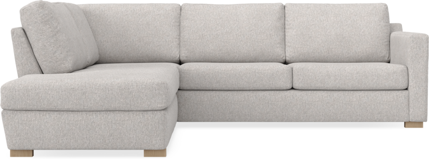 Friday - 2,5-sits soffa med divan vänster - Grå