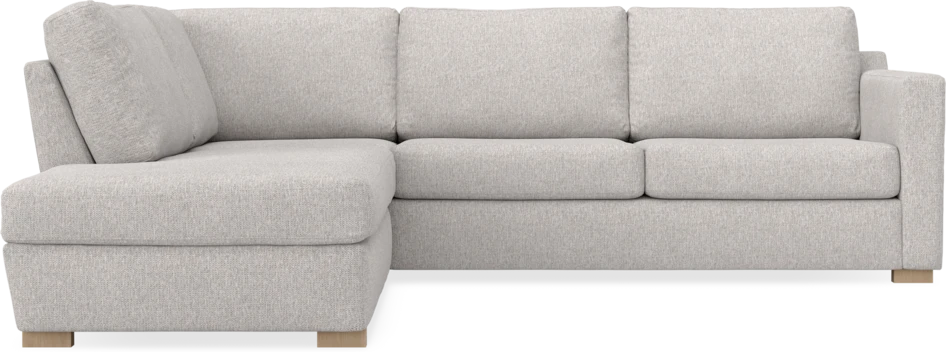 Friday - 2,5-sits soffa med divan vänster - Grå