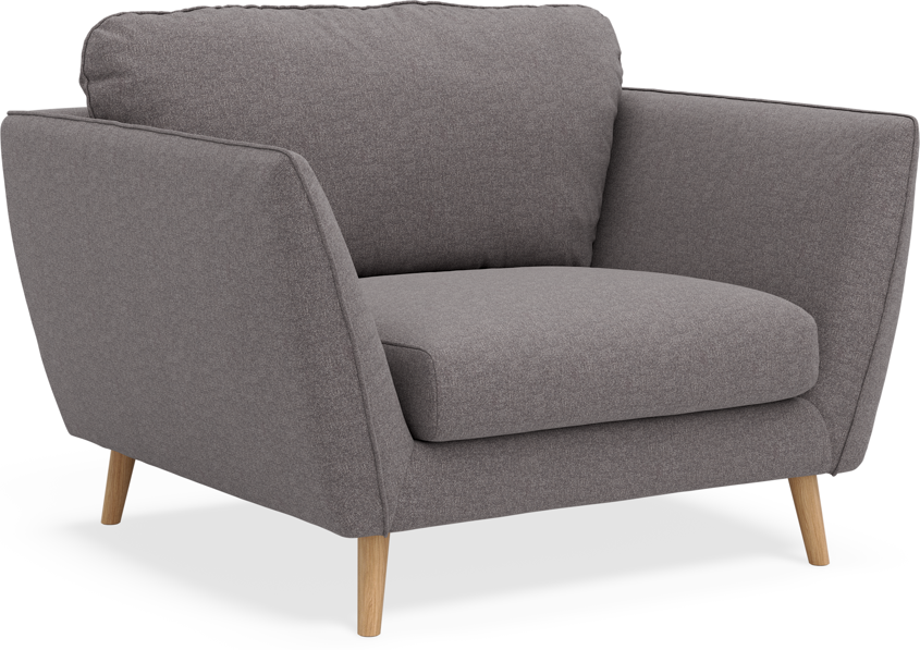 Madison Lux - Fåtölj, 70 cm - Grå