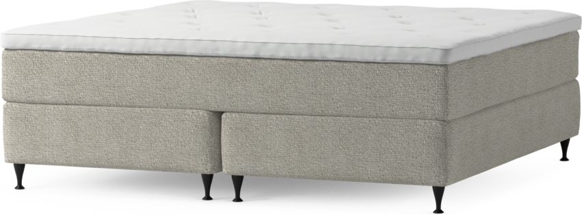 Delux Dream - Kontinentalsäng, dubbelsäng med bäddmadrass och sängben