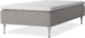 Delux Sense - Ramsäng, enkelsäng med bäddmadrass - Grå