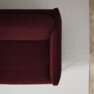 Madison Lux - 3-sits soffa med divan höger - Röd