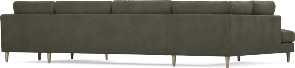 Bridge - 3-sits soffa med divan vänster och schäslong höger - Grå