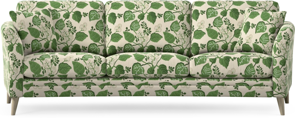 Eden - 3-sits soffa svängd - Flerfärgad