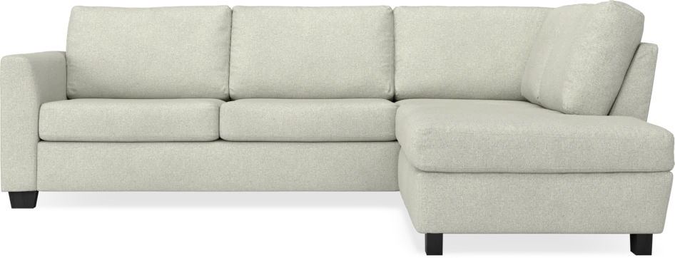 Friday - 2,5-sits soffa med divan höger - Beige