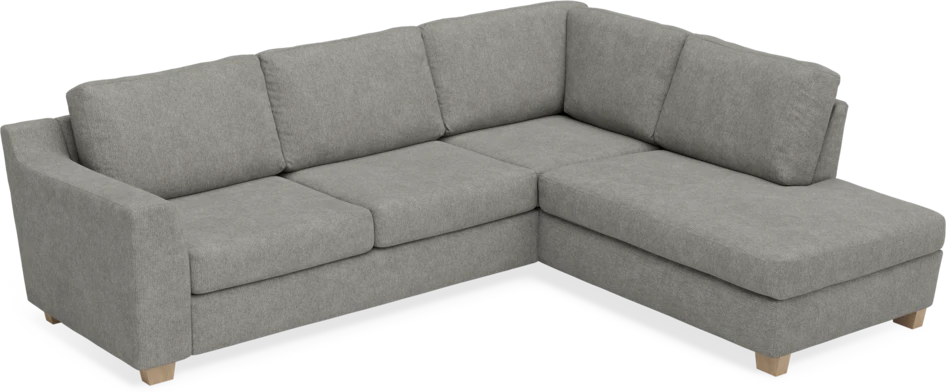 Friday - 2,5-sits soffa med divan höger - Grå