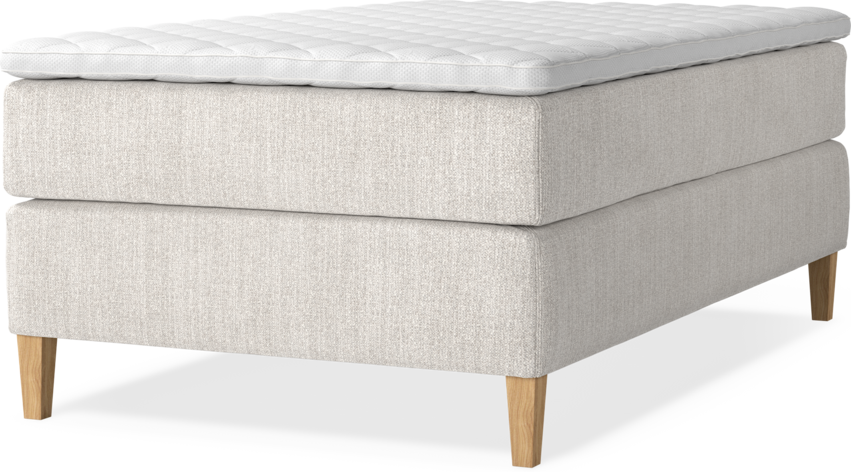 Delux Dream - Kontinentalsäng, enkelsäng 120 cm med bäddmadrass