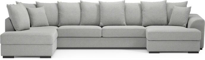 Town, 3-sits soffa med divan vänster och schäslong höger