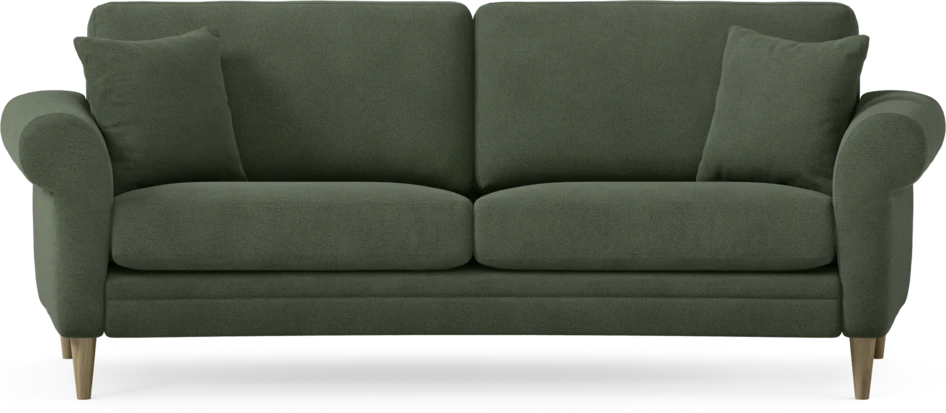 Eden - 2,5-sits soffa svängd - Grön