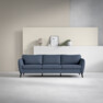 County - 3-sits soffa - Blå