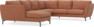 Madison - Hörnsoffa med schäslong vänster - Orange