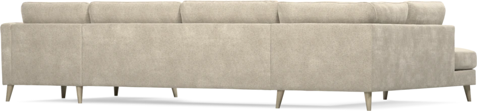 Bridge - 3-sits soffa med divan vänster och schäslong höger - Beige