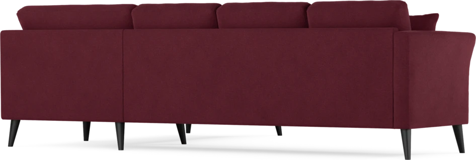 Eden - Hörnsoffa, 3+2-sits - Röd