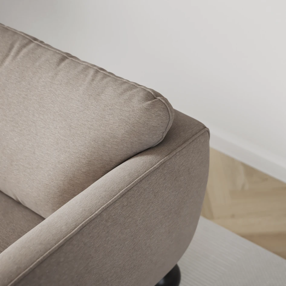 Madison - 2-sits soffa med divan vänster och schäslong höger - Beige