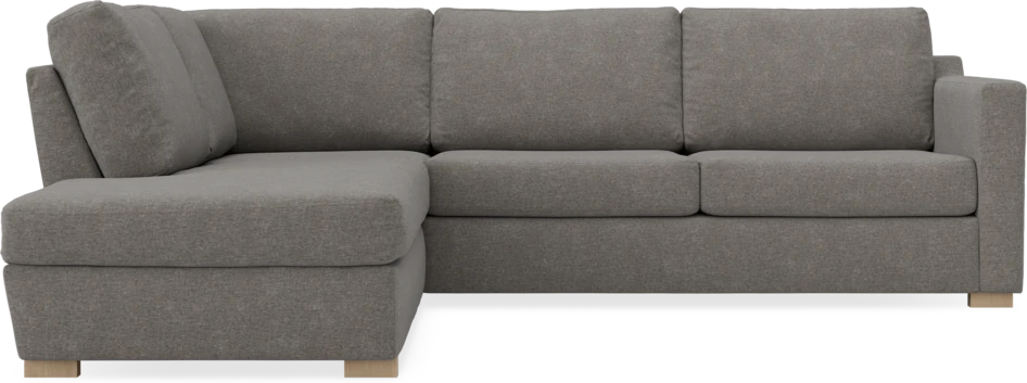 Friday - 2,5-sits soffa med divan vänster - Grå
