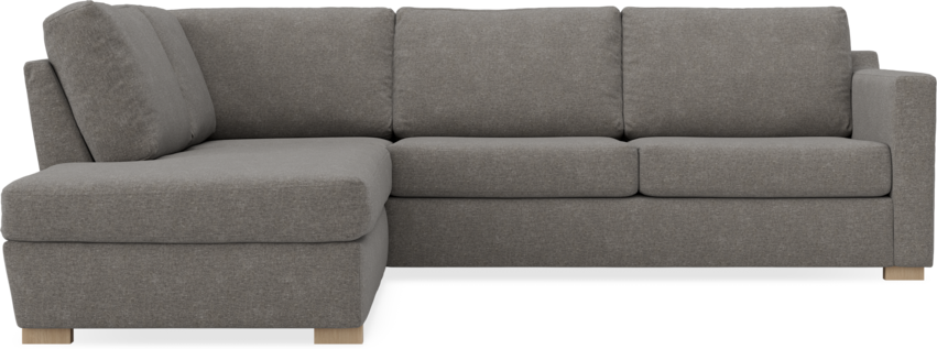 Friday - 2,5-sits soffa med divan vänster - Grå