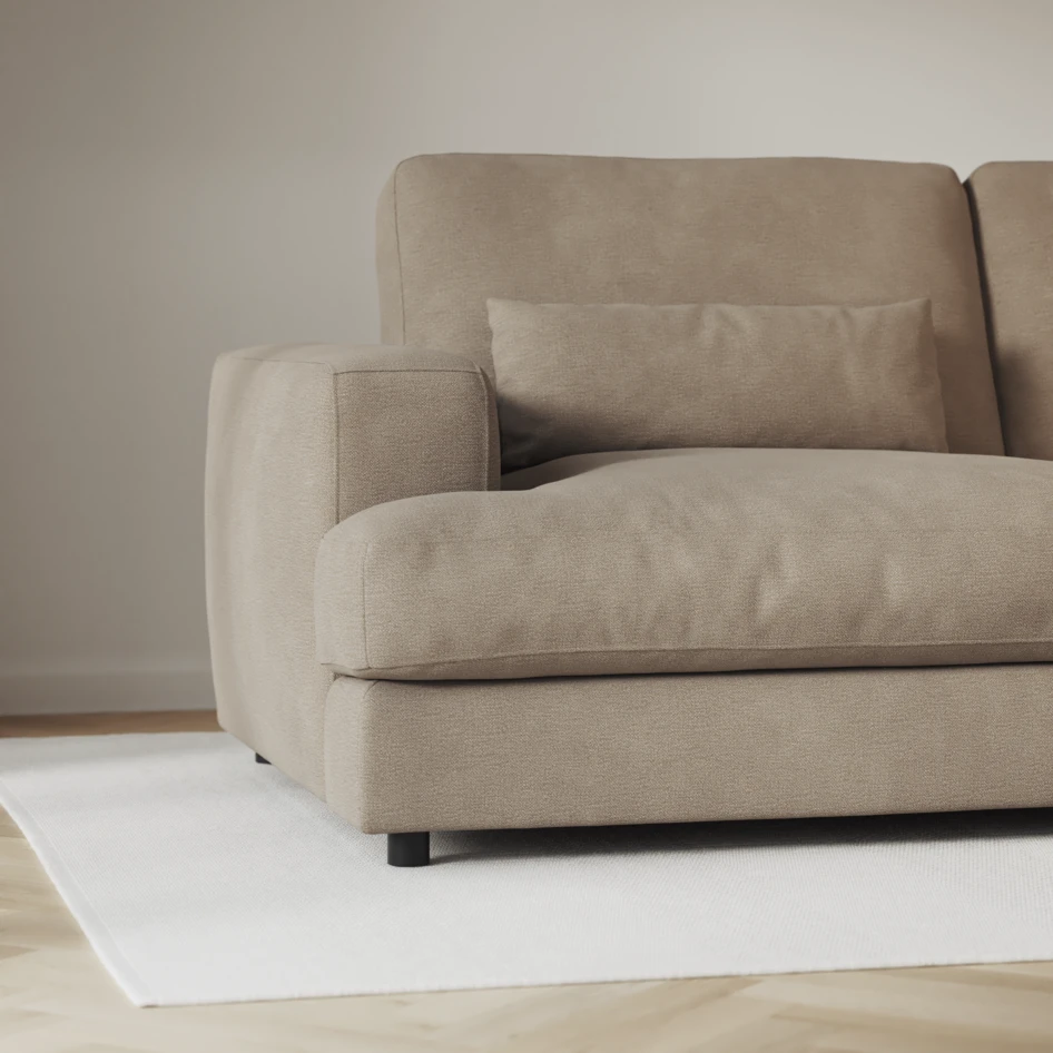 Noma - Fotpall 90 - Beige