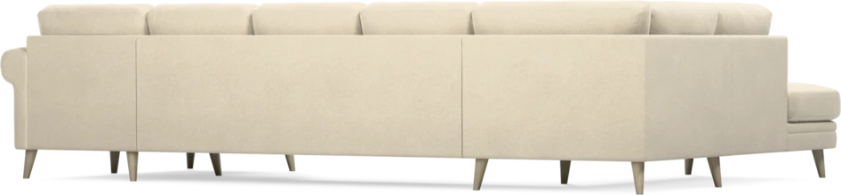 Eden - 3-sits soffa med divan vänster och schäslong höger - Beige