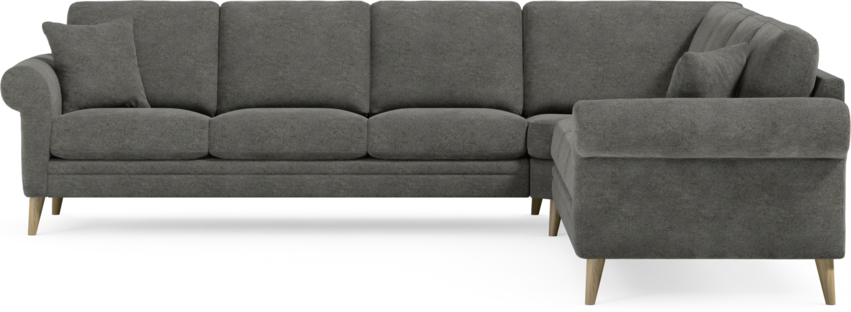 Eden - Hörnsoffa, 3+3-sits - Grå