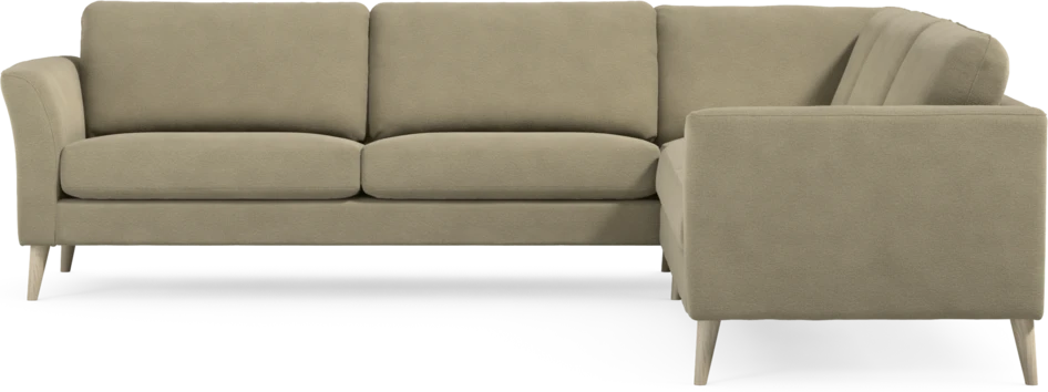 Bridge - Hörnsoffa, 3+3-sits - Beige