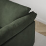 Cherrie Klädsel -  3-sits soffa, hel dyna - Grön